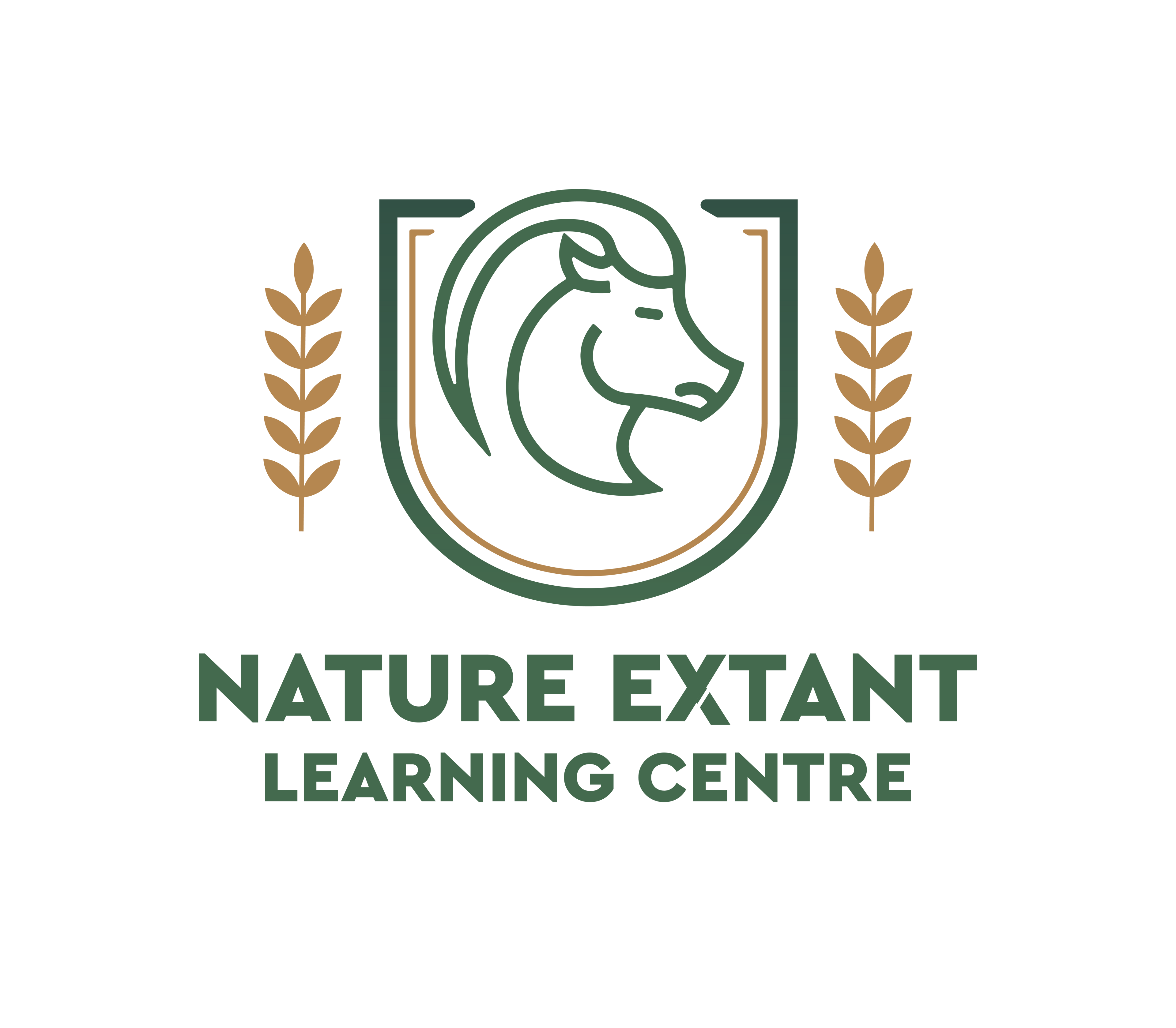 Nature Extant logo emblem design