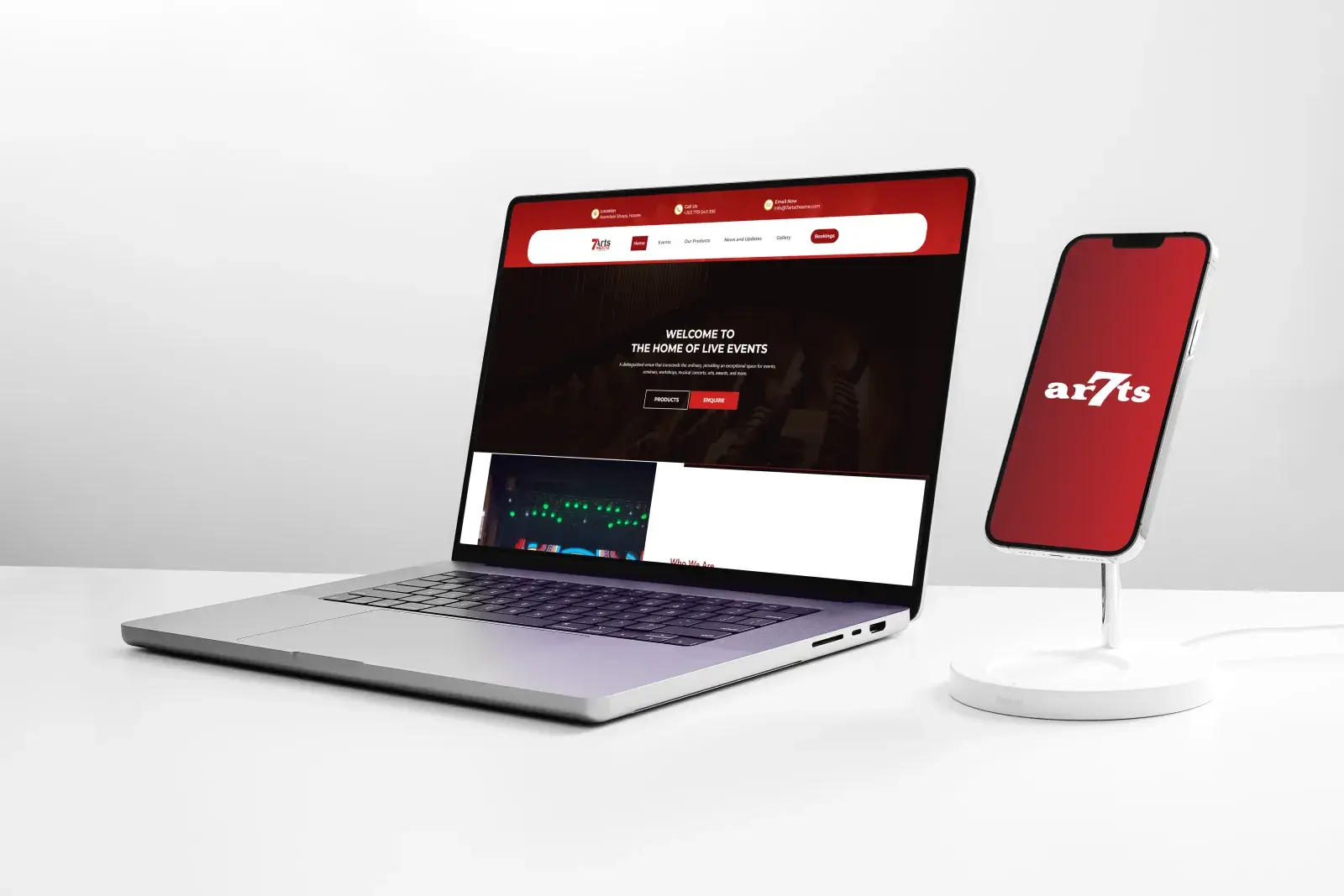 7 Arts Theatre - Live Events Platform — 7 Arts Theatre