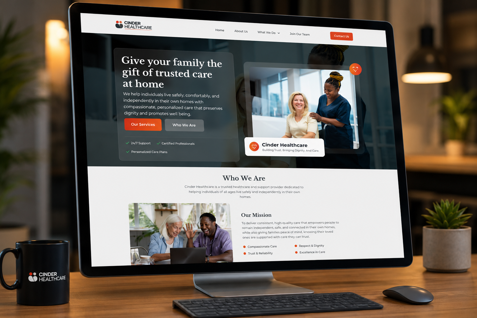Cinder Health Care UK — Healthcare Website — Cinder Health Care