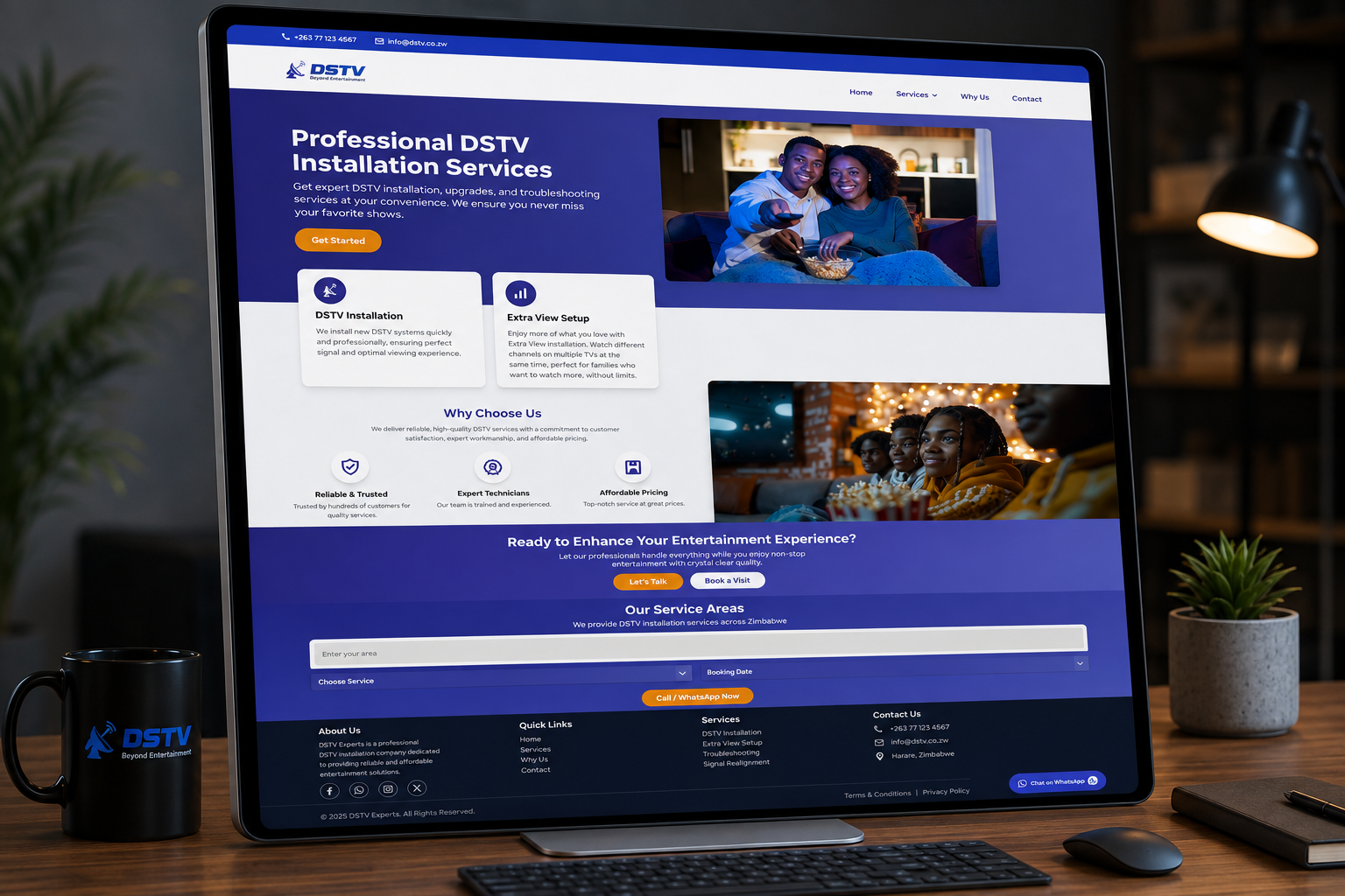 DSTV Supreme Signal — Service Website — DSTV Supreme Signal