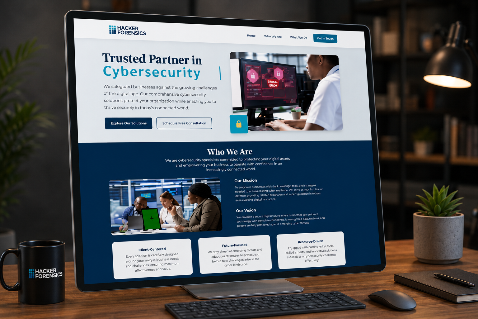 HackerForensics Solutions — Corporate Website — HackerForensics Solutions