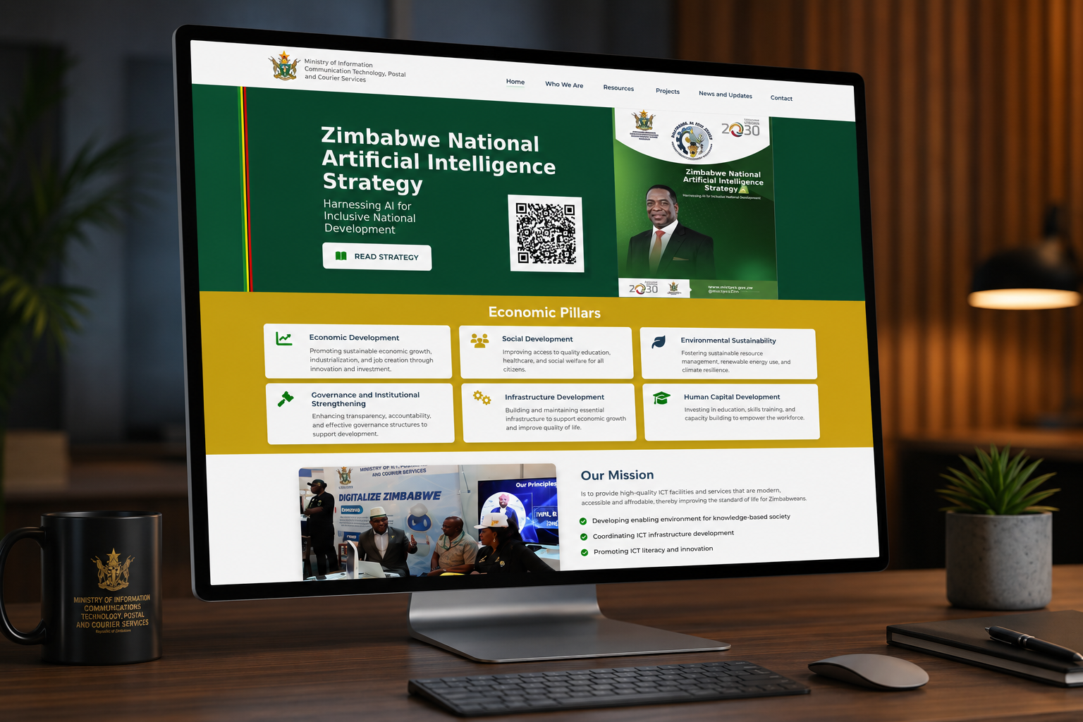 Ministry of ICT Zimbabwe — Digital Presence — Ministry of ICT Zimbabwe