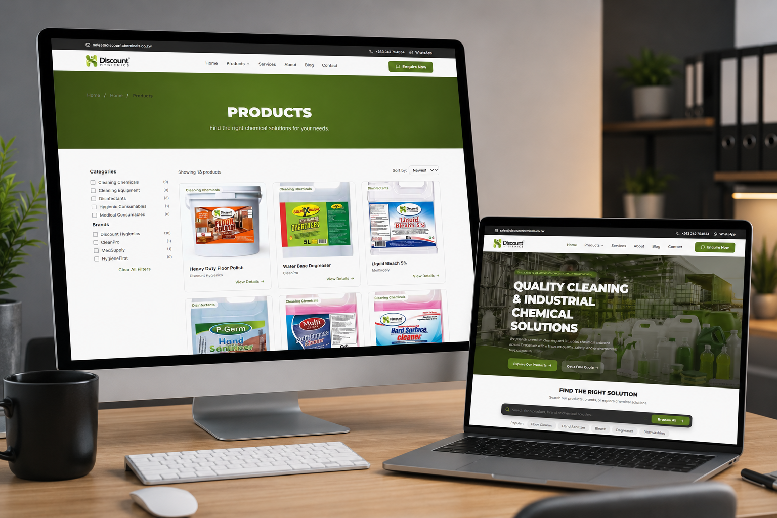 Discount Chemicals — Corporate Website — Discount Chemicals